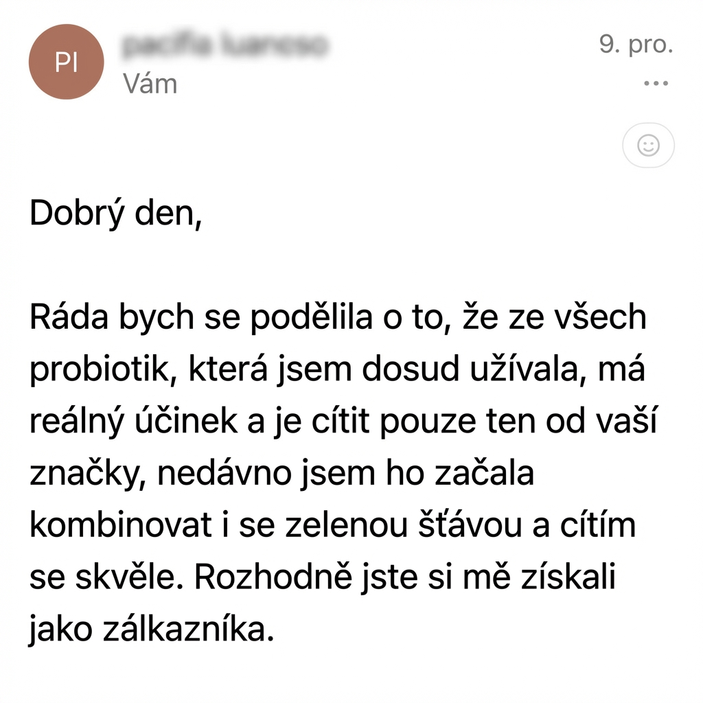 Recenze zákaznice