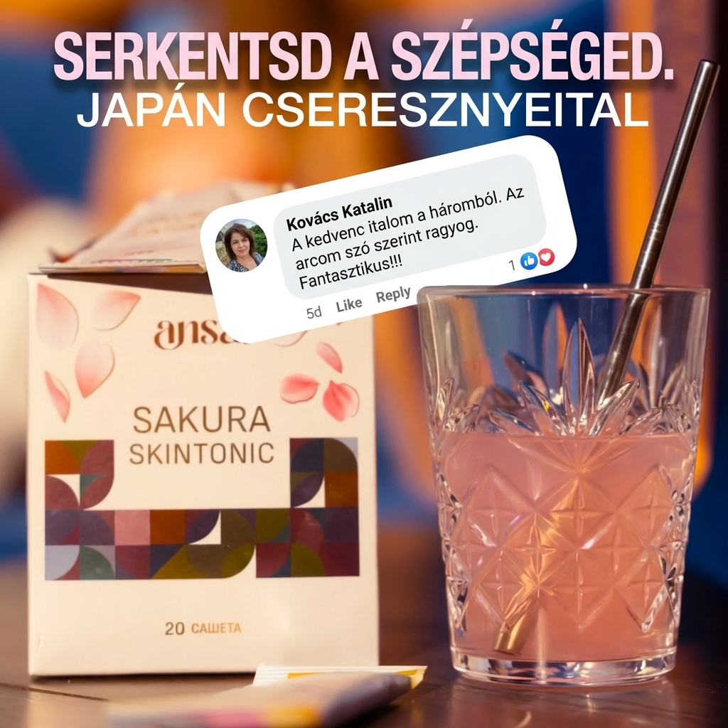 Serkentsd a szépséged - Sakura SkinTonic