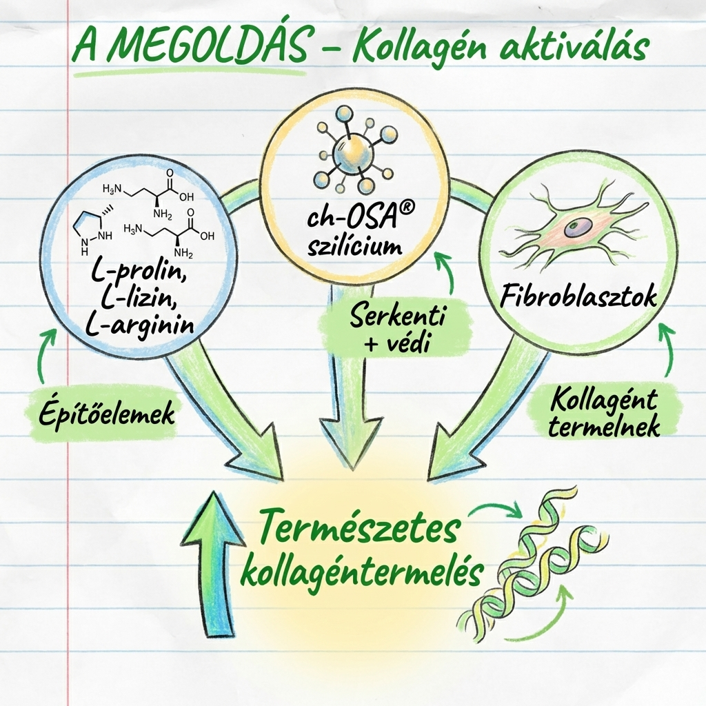 A megoldás - kollagén aktiválás