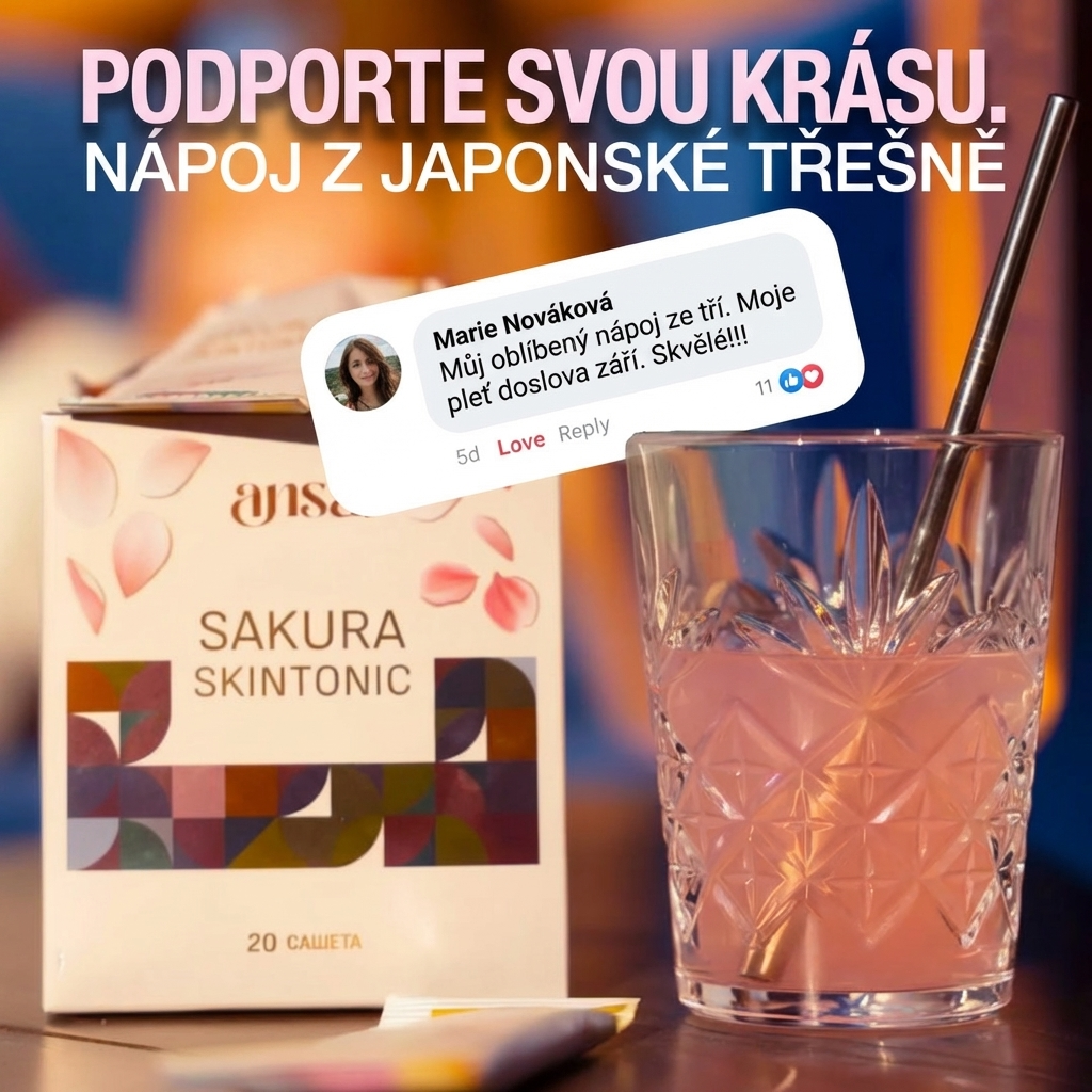 Podpořte svou krásu – Sakura SkinTonic